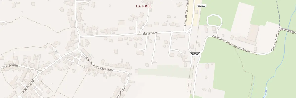 Plan du 26 Rue de la Gare à Bourges