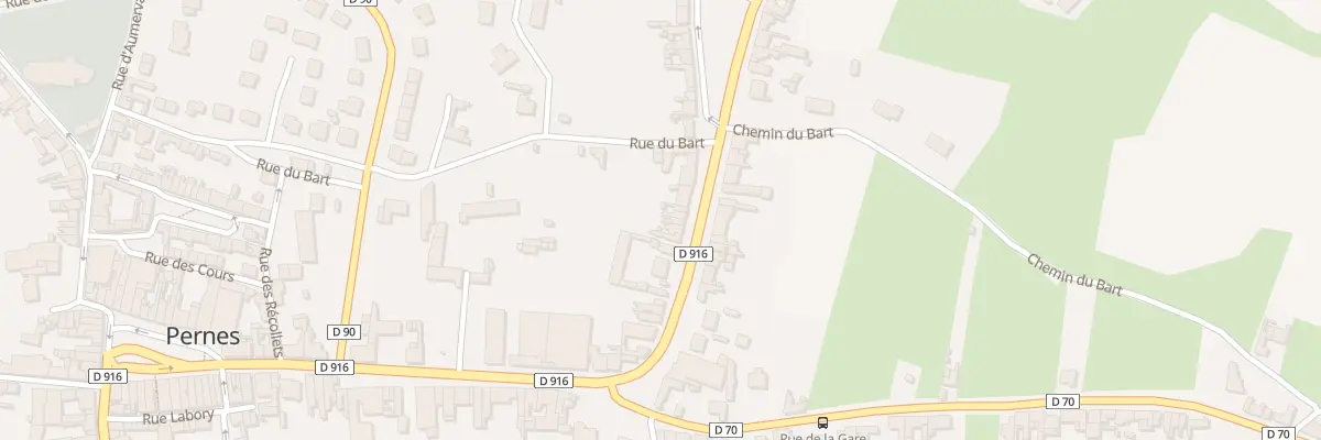 Plan du 27 Rue de Lillers à Pernes