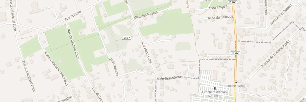 Plan du 42B Rue Henri Laire à Villeneuve-le-Roi