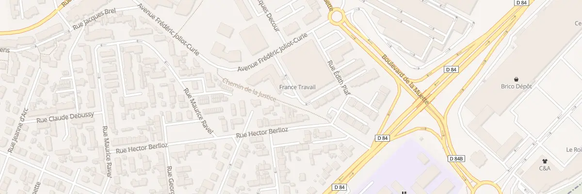 Plan du 32 Av Frederic J Curie à Garges-lès-Gonesse