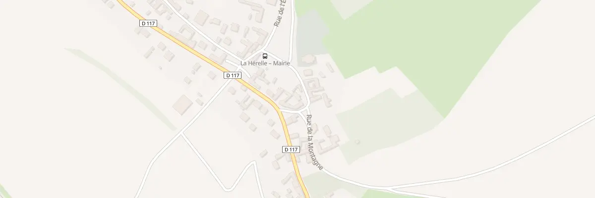 Plan du 5 Rue du Bout de la Ville à La Hérelle