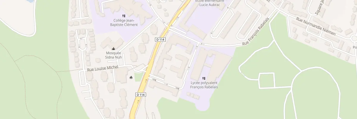 Plan du 5 Rue du Pdt Georges Pompidou à Dugny