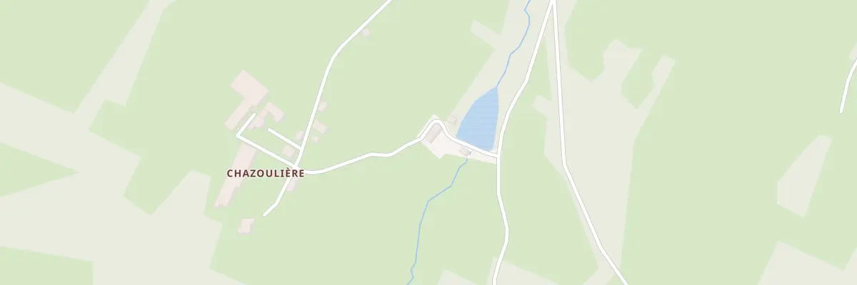 Plan du 5 Chazoulière à Saint-Bard