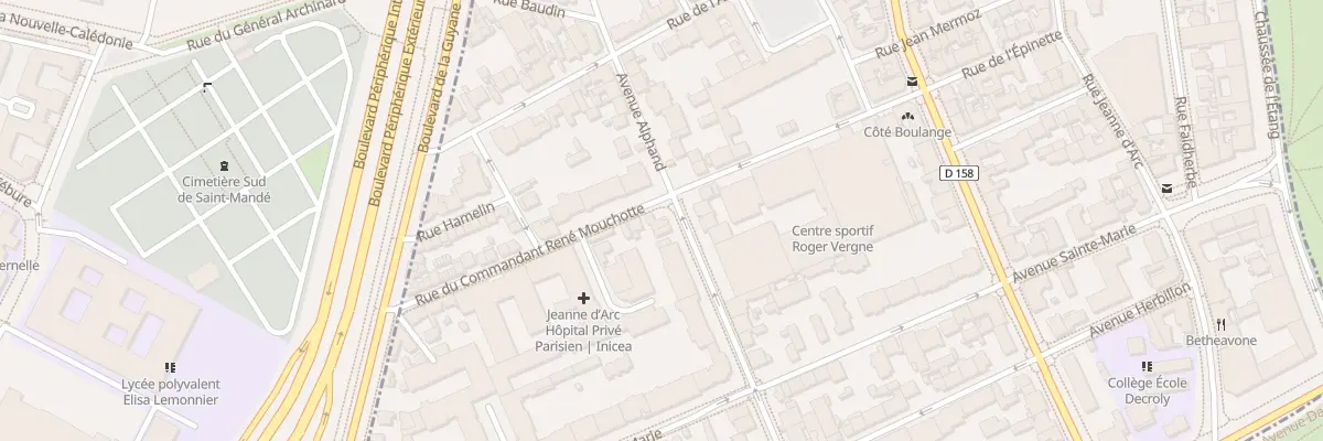 Plan du 32 Av Alphand à Saint-Mandé