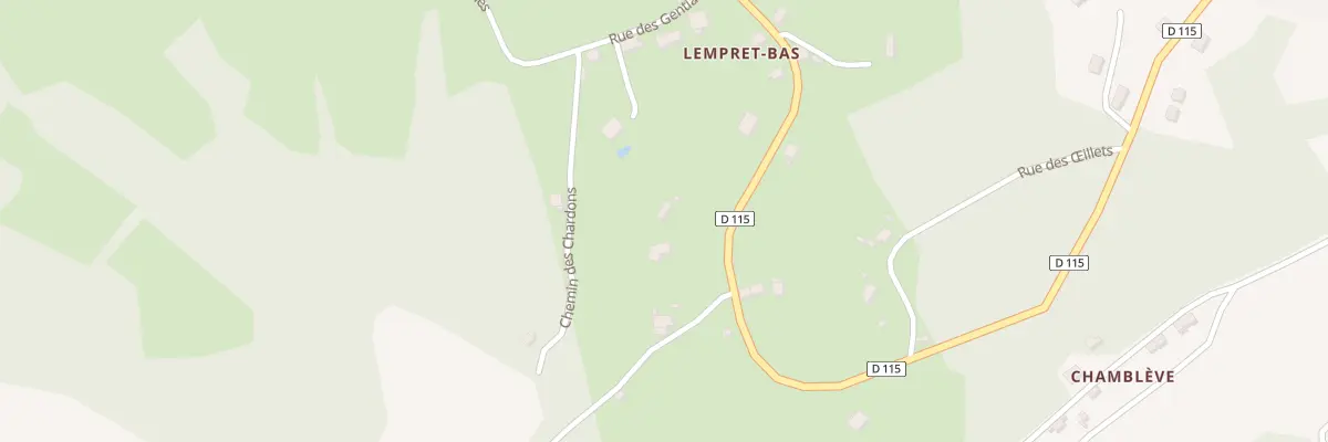 Plan du 30 Bd des Bouleaux à Champagnac
