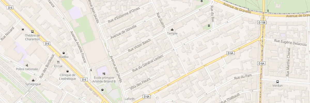 Plan du 15 Rue du Gen Leclerc à Charenton-le-Pont