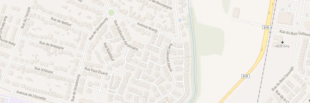 Plan du 8 Sq Louis Bertrand à Ris-Orangis