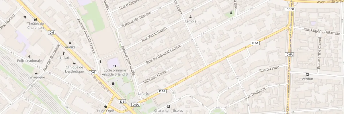 Plan du 16 Rue du Gen Leclerc à Charenton-le-Pont