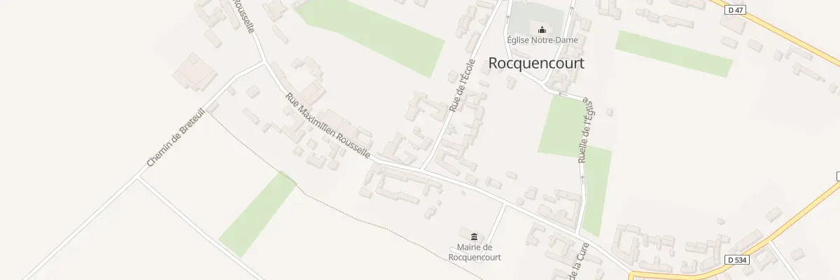 Plan du 32 Rue de l’Ecole à Rocquencourt
