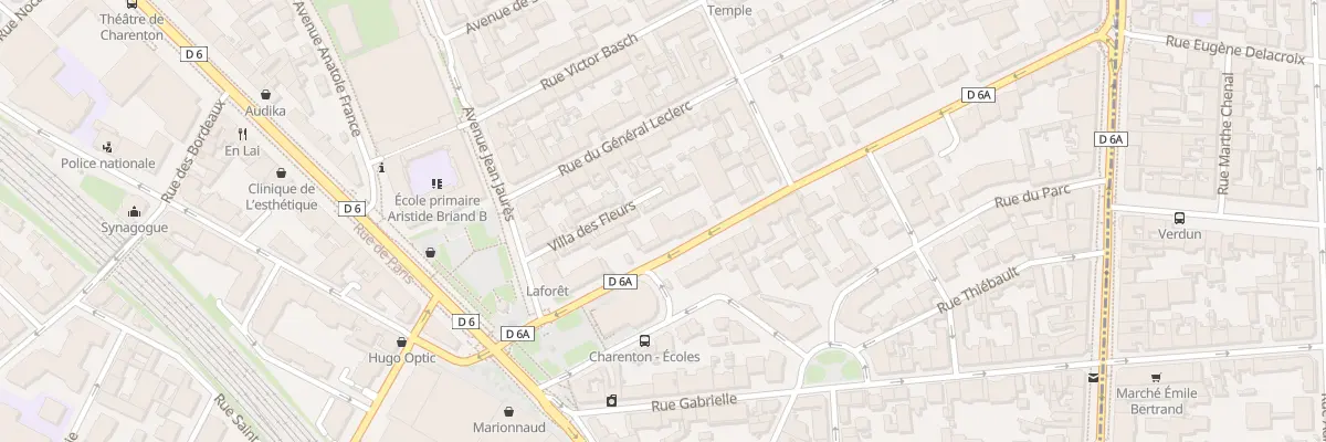 Plan du 9 Rue Republique à Charenton-le-Pont