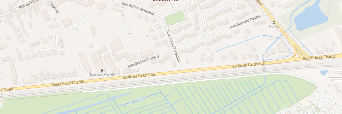 Plan du 26 Rue Bernard Palissy à Bourges