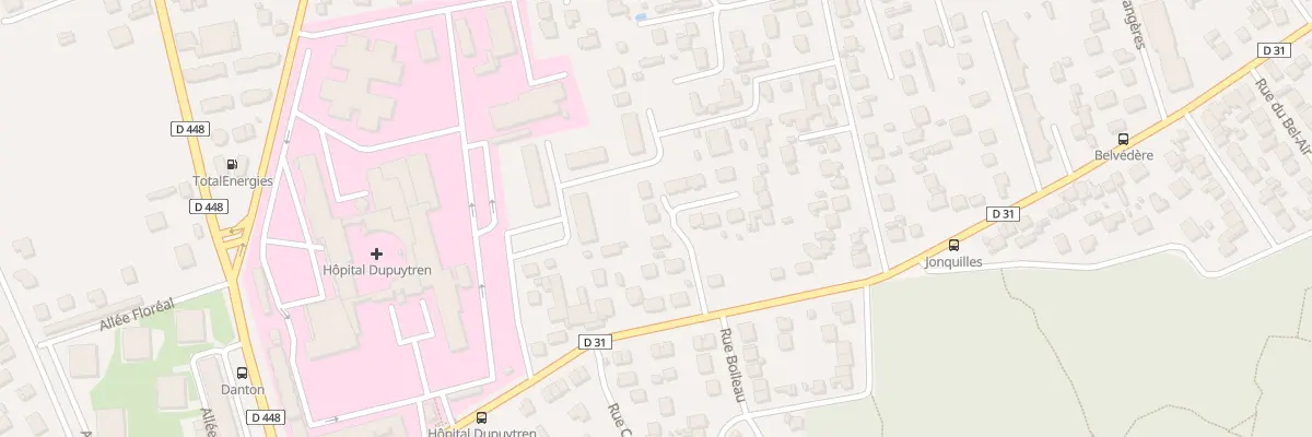 Plan du 7 All du Bois des Gaudiches à Draveil