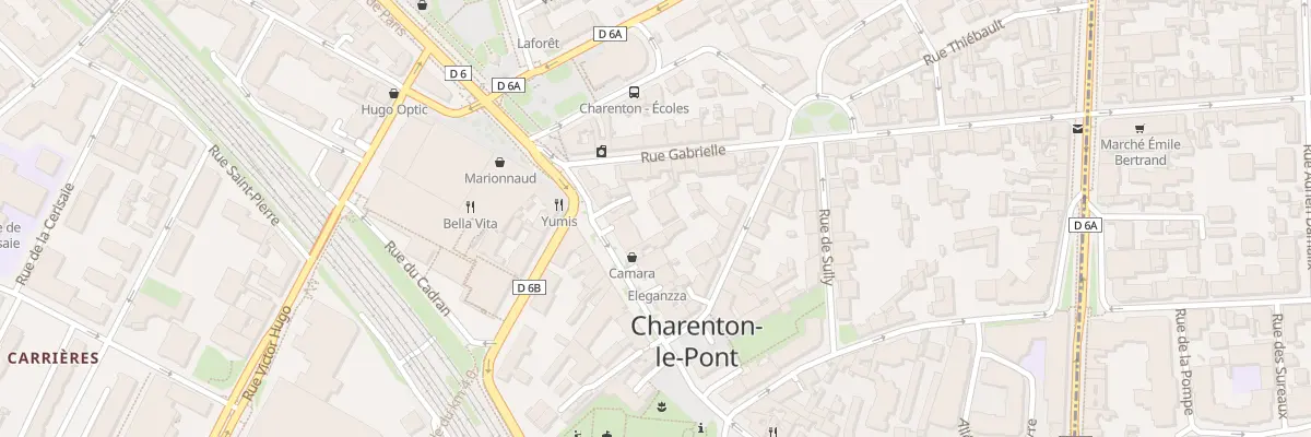 Plan du 60 Rue de Paris à Charenton-le-Pont