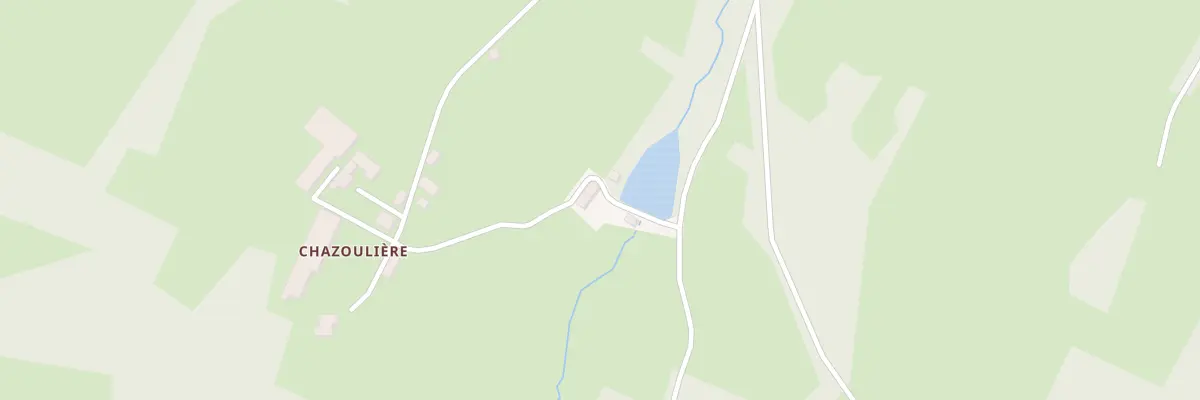 Plan du 6 Chazoulière à Saint-Bard