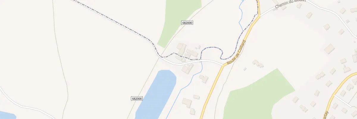 Plan du 134 Coillard à Saint-Georges-sur-Moulon