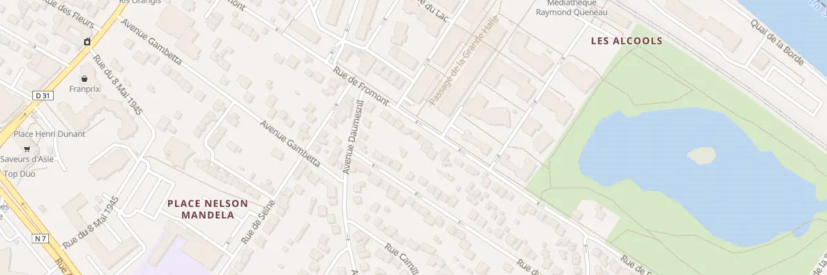 Plan du 79 Rue de Fromont à Ris-Orangis