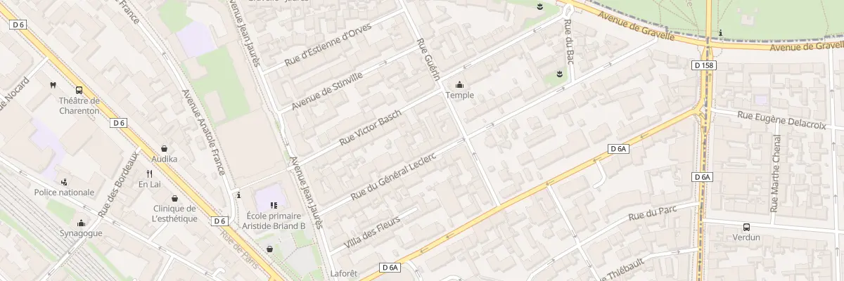 Plan du 17 Rue du Gen Leclerc à Charenton-le-Pont