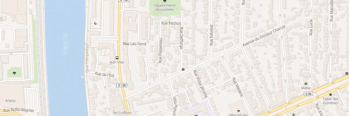 Plan du 7 Rue Defforge à Choisy-le-Roi