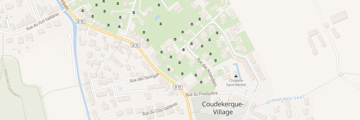 Plan du 7 Rue des Amandiers à Téteghem-Coudekerque-Village
