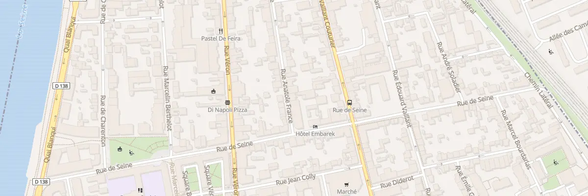 Plan du 49 Rue Anatole France à Alfortville