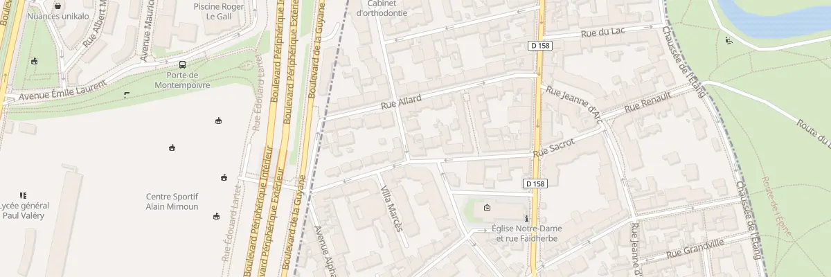 Plan du 17 Rue Paul Bert à Saint-Mandé