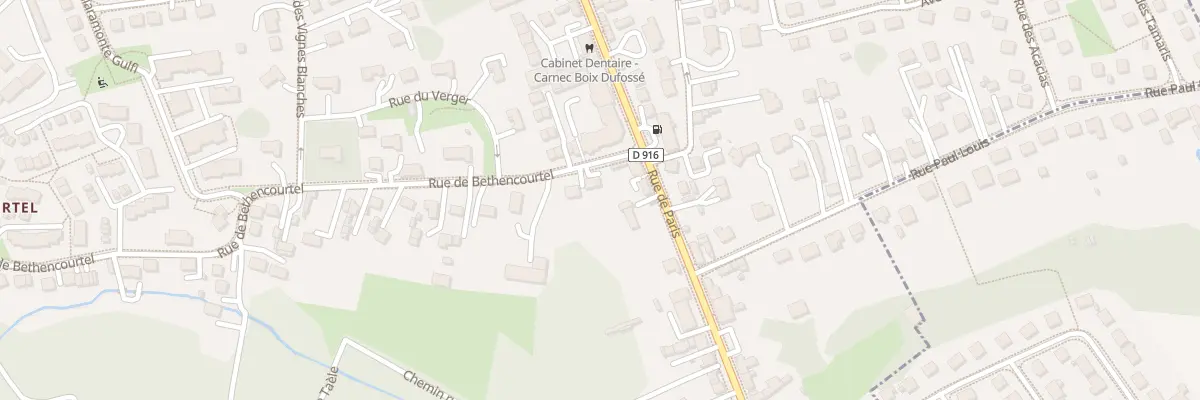 Plan du 80 Rue de Béthencourtel à Clermont