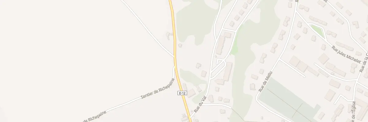 Plan du 3 Rue du Val à Saint-Leu-d’Esserent