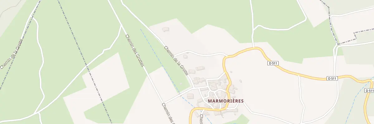 Plan du 5000 Che de la Grotte à Limousis
