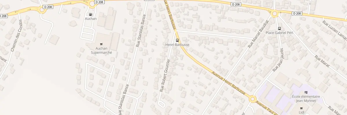 Plan du 3B Rue Robert Gourrier à Arnouville