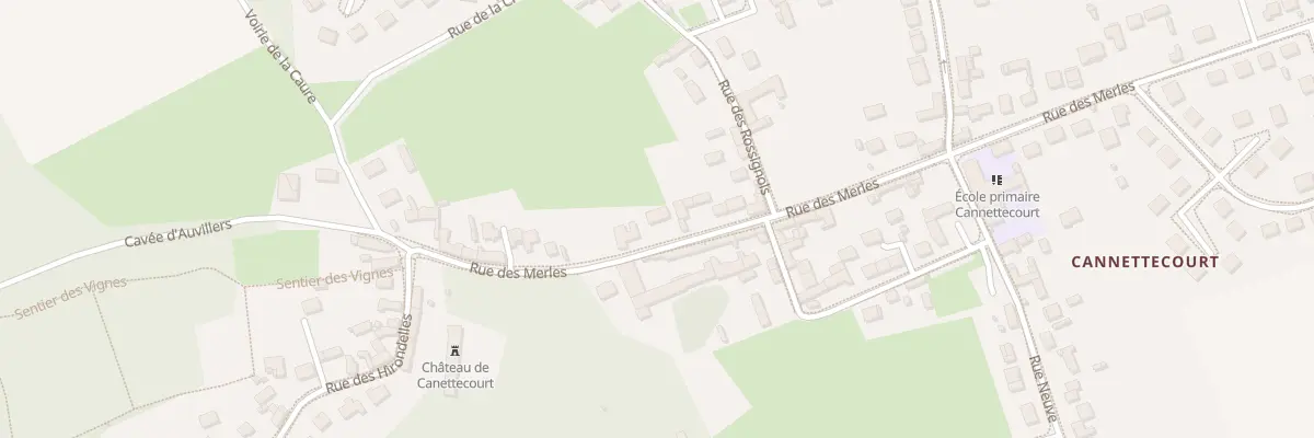 Plan du 40 Rue des Merles à Breuil-le-Vert