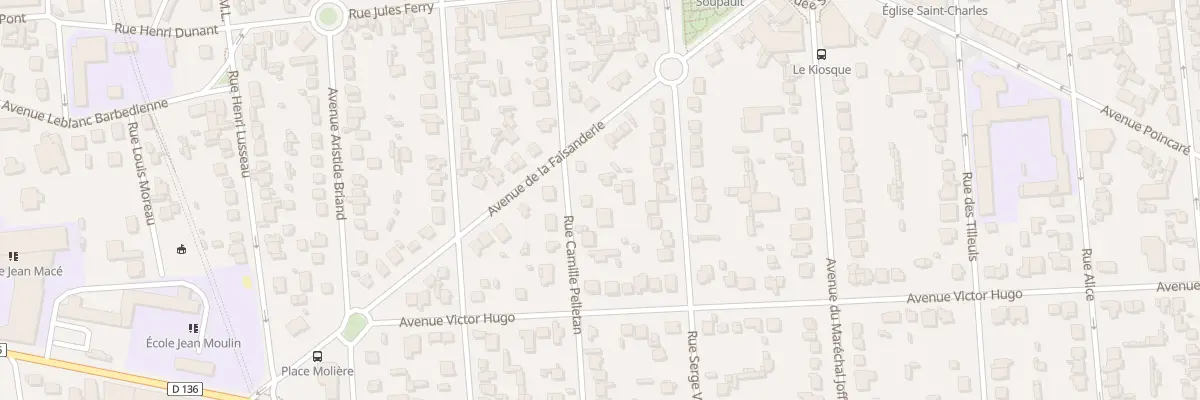 Plan du 24 Rue Camille Pelletan à Villeneuve-le-Roi