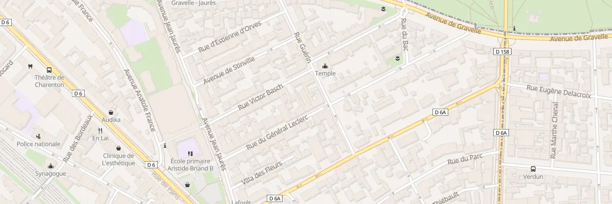 Plan du 19 Rue du Gen Leclerc à Charenton-le-Pont