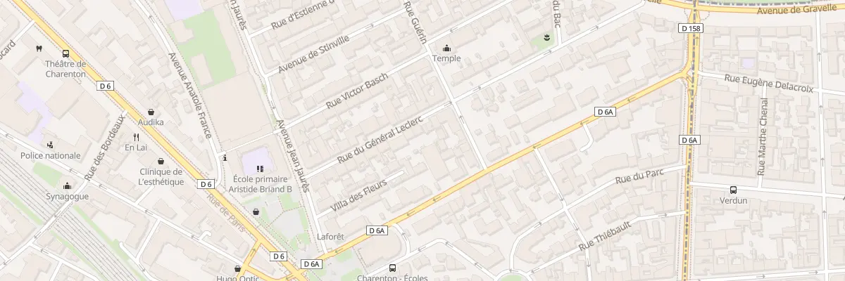 Plan du 20 Rue du Gen Leclerc à Charenton-le-Pont