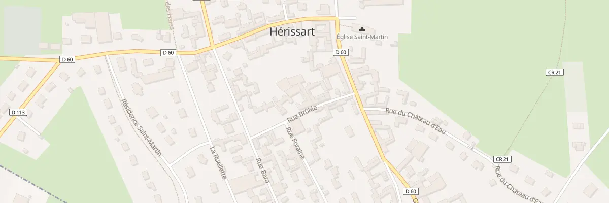 Plan du 8 Rue Brulee à Oissy