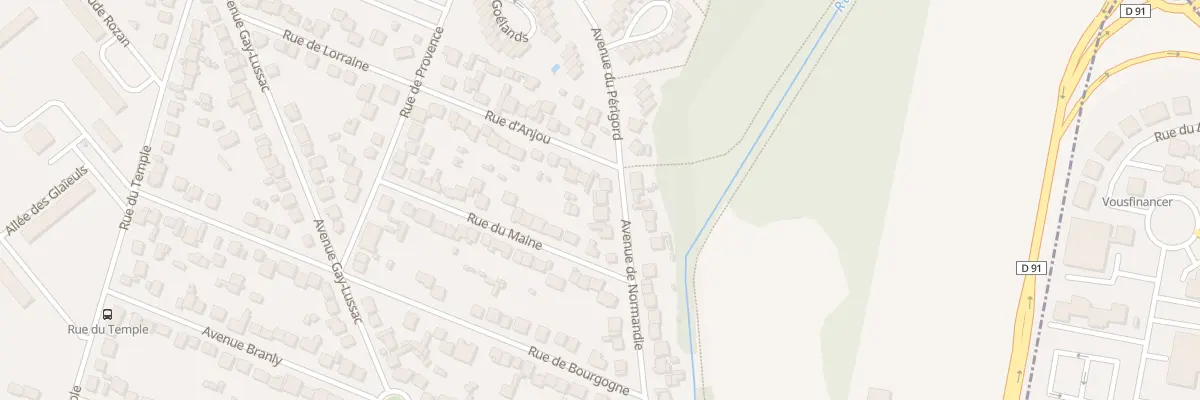 Plan du 4 Av de Normandie à Ris-Orangis