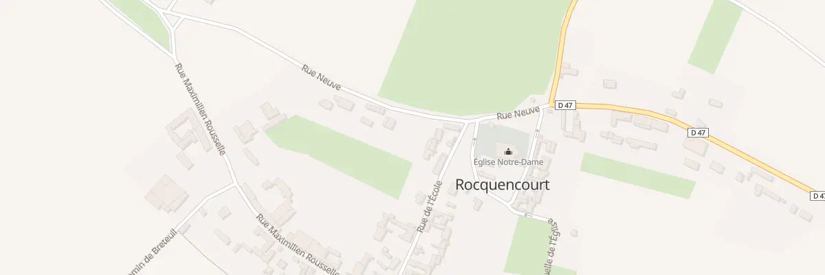 Plan du 21 Rue de l’Ecole à Rocquencourt