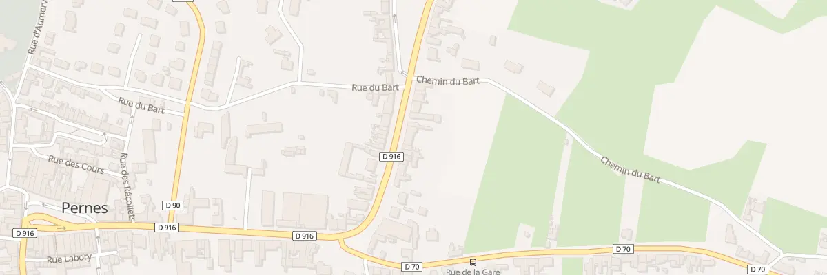 Plan du 28 Rue de Lillers à Pernes