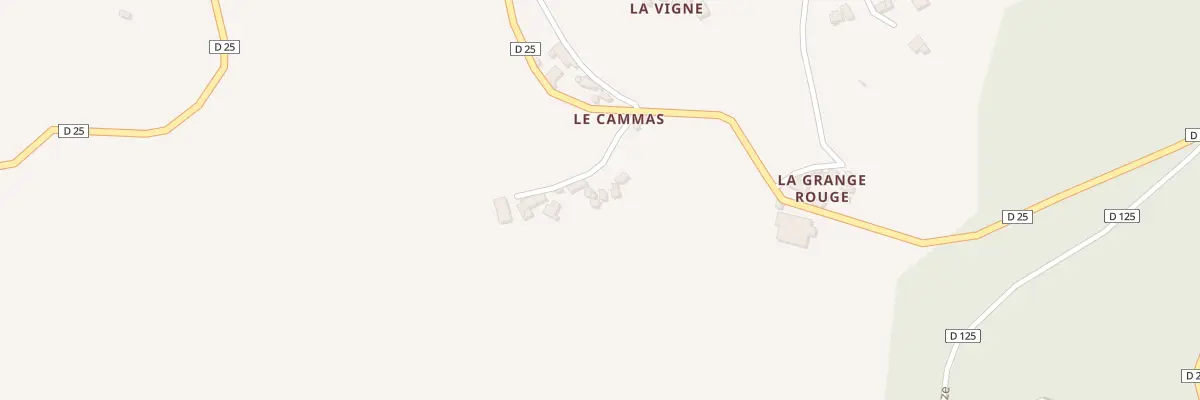Plan du 5099 Le Cammas à Sénezergues