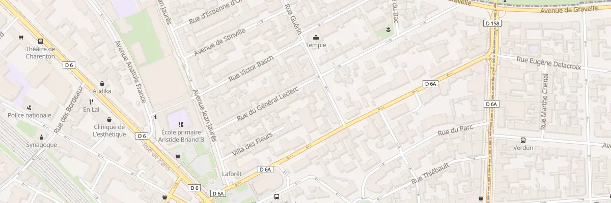 Plan du 22B Rue du Gen Leclerc à Charenton-le-Pont
