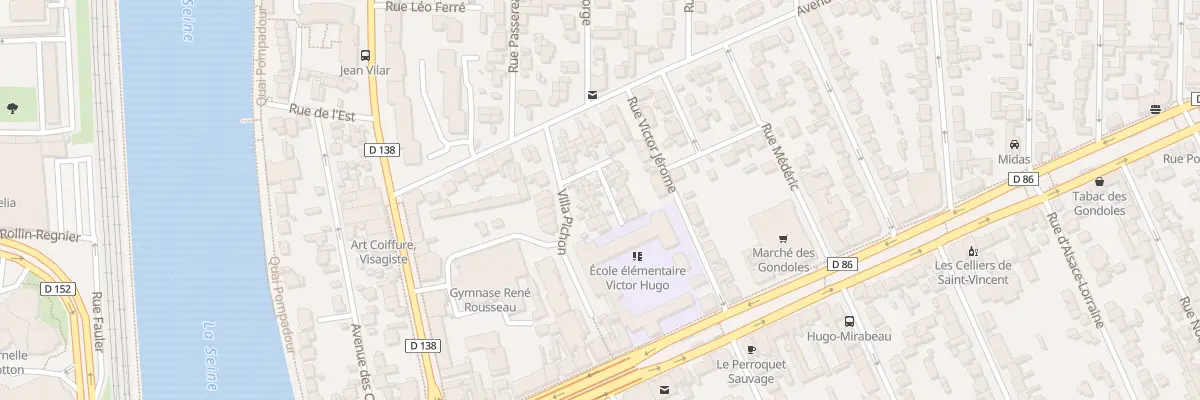 Plan du 34 Vla Pichon à Choisy-le-Roi