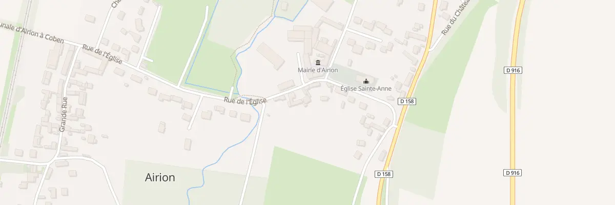 Plan du 7 Rue de l’Eglise à Airion