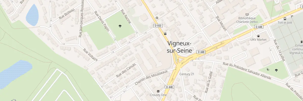 Plan du 48B Rue Pierre Marin à Vigneux-sur-Seine