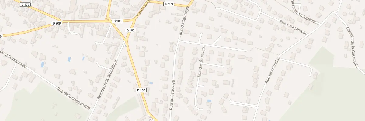 Plan du 9 Rue des Saussaies à Gouvieux