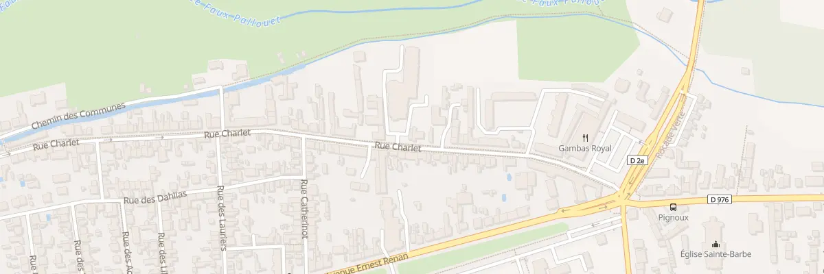 Plan du 101 Rue Charlet à Bourges