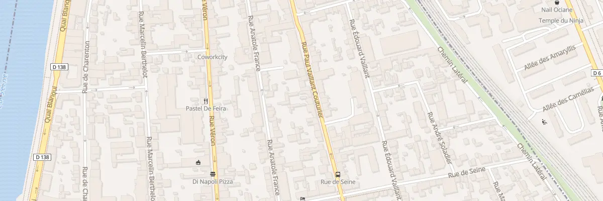 Plan du 68 Rue Vaillant Couturier à Alfortville