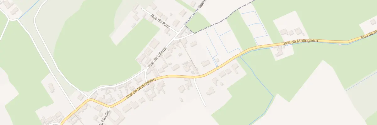 Plan du 22 Rue de Molinghem à Norrent-Fontes