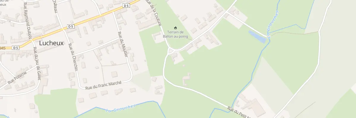 Plan du 10 Rue de la Couture à Lucheux