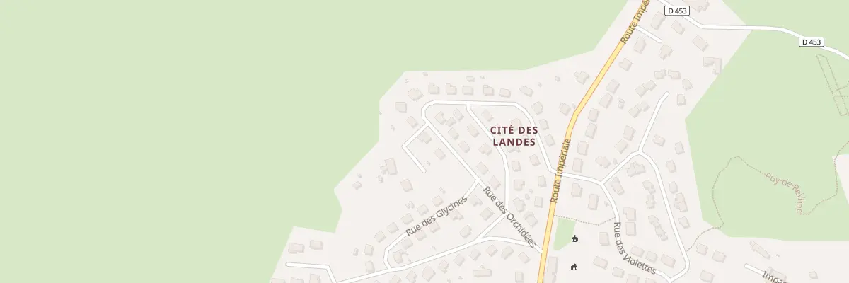 Plan du 3 Rue des Orchidées à Reilhac