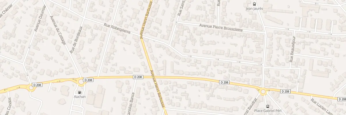 Plan du 29 Rue Robespierre à Arnouville