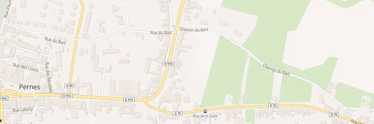 Plan du 26 Rue de Lillers à Pernes